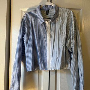 Zip up Blouse | Size XXL